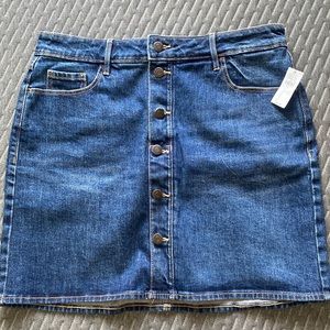 Denim Mini Skirt NWT